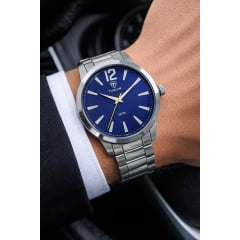 Relógio Masculino Prata Tuguir TG30357 Relógio Masculino Prata Tuguir TG30357