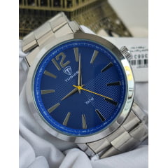 Relógio Masculino Prata Tuguir TG30357 Relógio Masculino Prata Tuguir TG30357