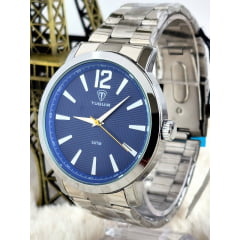 Relógio Masculino Prata Tuguir TG30357 Relógio Masculino Prata Tuguir TG30357