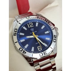 Relógio Masculino Prata Tuguir TG30361 Relógio Masculino Prata Tuguir TG30361