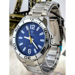 Relógio Masculino Prata Tuguir TG30361 Relógio Masculino Prata Tuguir TG30361