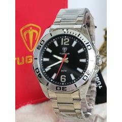 Relógio Masculino Prata Tuguir TG30362 Relógio Masculino Prata Tuguir TG30362