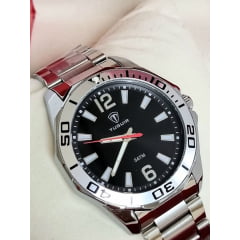 Relógio Masculino Prata Tuguir TG30362 Relógio Masculino Prata Tuguir TG30362