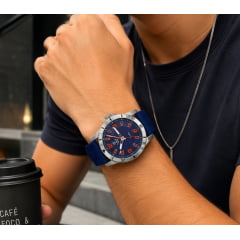 Relógio Masculino Pulseira em Silicone Tuguir Infinity TGI37147 Relógio Masculino Pulseira em Silicone Tuguir Infinity TGI37147