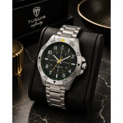 Relógio Masculino Tuguir 100% aço inox TGI37173 Relógio Masculino Tuguir 100% aço inox TGI37173