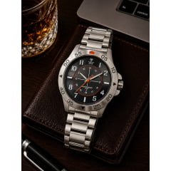 Relógio Masculino Tuguir 100% aço inox TGI37172