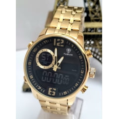 Relógio Masculino Tuguir AnaDigi Dourado TG30251