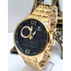 Relógio Masculino Tuguir AnaDigi Dourado TG30251