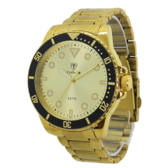 Relógio Masculino Tuguir Dourado TG30189