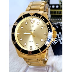 Relógio Masculino Tuguir Dourado TG30189 Relógio Masculino Tuguir Dourado TG30189