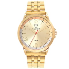 Relógio Masculino Tuguir `Dourado TG30215