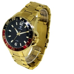Relógio Masculino Tuguir Dourado TG30439