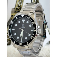 Relógio Atacado Tuguir Masculino Prata