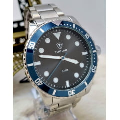 Relógio Masculino Tuguir Prata TG30184