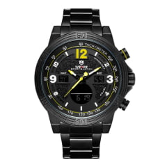 Relógio Masculino WEIDE Preto A10427