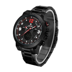 Relógio Masculino WEIDE Preto A10428