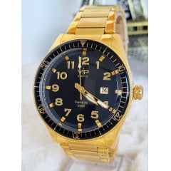 Relógio Banhado a Ouro VIP MH9232