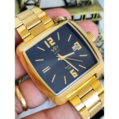 Relógio Banhado a Ouro VIP MHO2138P