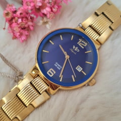 Relógio Feminino Banhado a Ouro VIP MA1288