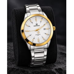 Relógio Masculino Branco Naviforce 8029 