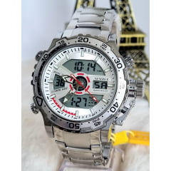 Relógio Cronógrafo Newrex KT1985PP