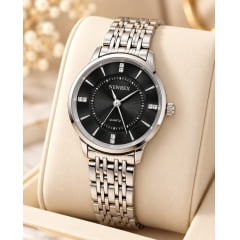 Relógio Feminino Dourado Newrex W1665LA Relógio Feminino Dourado Newrex W1665LA