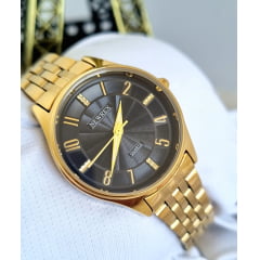 Relógio Feminino Dourado Newrex W4517LPK1