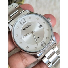 Relógio Feminino Newrex Prata 2126