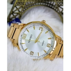 Relógio Feminino Newrex w1667G Branco