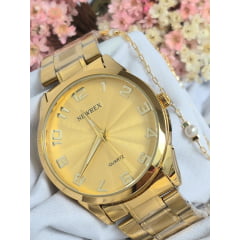 Relógio Feminino Newrex W1692GK2 Relógio Feminino Newrex W1692GK2