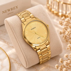 Relógio Feminino Newrex W1692GK2 Relógio Feminino Newrex W1692GK2