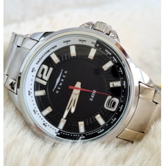 Relógio Masculino Newrex Prata GM6004P