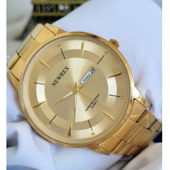 Relógio Newrex Dourado W5226G