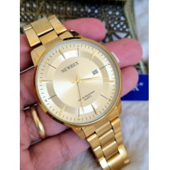 Relógio Newrex Dourado W5227GD