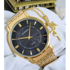 Relógio Newrex Feminino Dourado W1665GK1