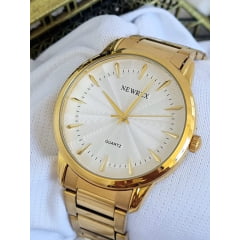 Relógio Newrex Feminino Dourado W1668GB