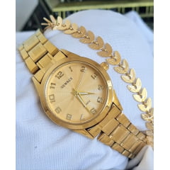 Relógio Newrex Feminino Dourado W1692LK2