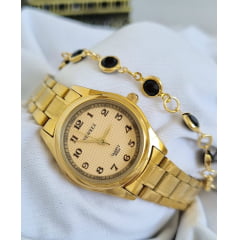 Relógio Newrex Feminino Dourado W1694l