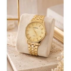 Relógio Newrex Feminino Dourado W4517GN