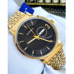 Relógio Newrex Feminino Dourado W4645GP