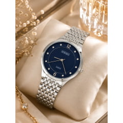 Relógio Newrex Feminino Prata W4518PA