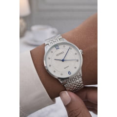 Relógio Newrex Feminino Prata W4518PPA Relógio Newrex Feminino Prata W4518PPA