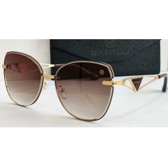 Óculos Solar Feminino Rafalu  2477 Marrom