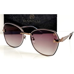 Óculos Solar Rafalu Feminino 2551 MARROM