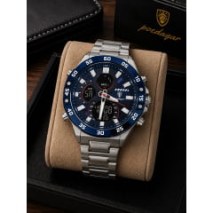 Relógio Masculino Verde Poedgar 815 Relógio Masculino Verde Poedgar 815