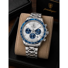 Relógio Masculino Verde Poedgar 8152 Relógio Masculino Verde Poedgar 8152