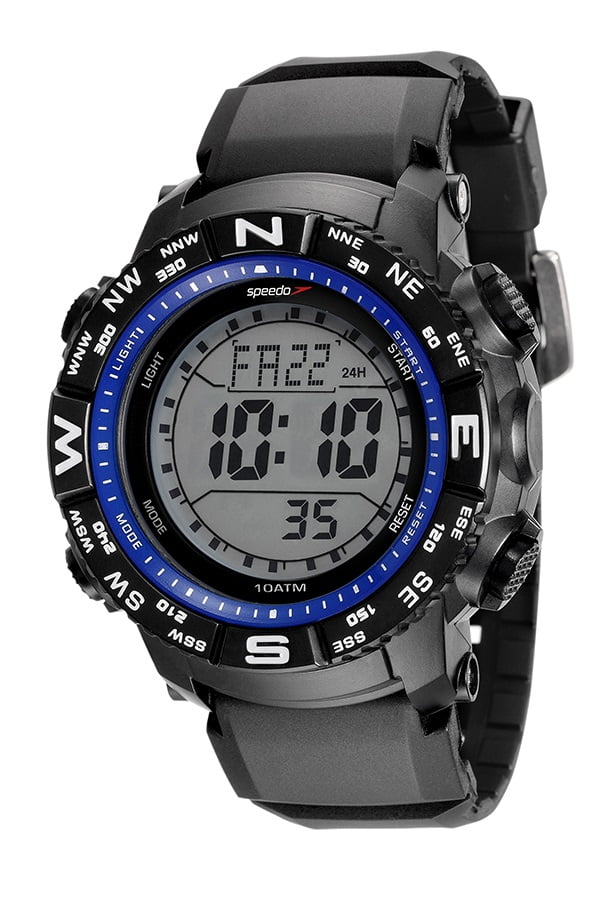 Relógio Speedo Masculino Esportivo Preto 81137G0EVNP6