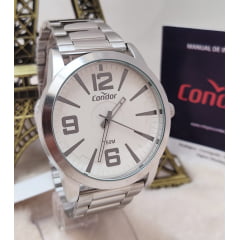 Relógio Condor Masculino Prata COPC21JIX/4K