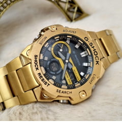 Relógio Masculino Dourado AnaDigi Casio