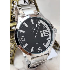 Relógio Masculino Prata Tuguir TG30070